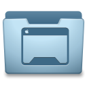 Ocean Blue Desktop Icon 128x128 png